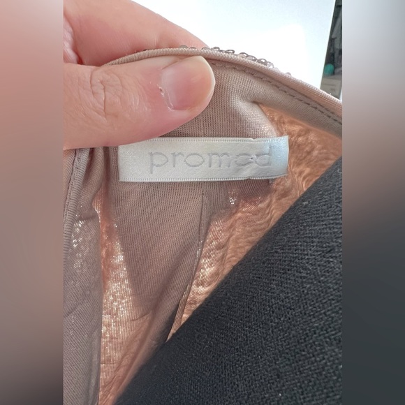 Rose Gold Sequin Jacket from French Brand Promod. Size Euro 38 | UK 10 |US 6 - Picture 5 of 6